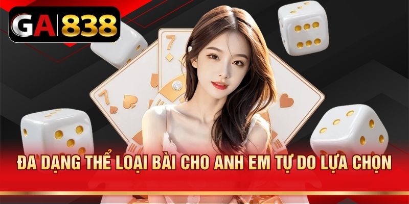 Đa dạng thể loại bài cho anh em tự do lựa chọn